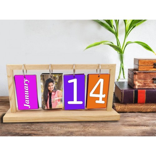 Customised Perpetual Infinity Calendar 2023 Newyear Gifts